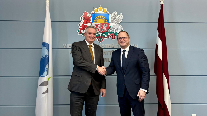 Ministrs Raimonds Čudars ar OECD ģenerālsekretāru pārrunā sadarbību reģionālās attīstības un digitālās transformācijas jomās