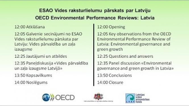 ESAO Vides raksturlielumu pārskats par Latviju, 2. daļa, 29.05.2019.