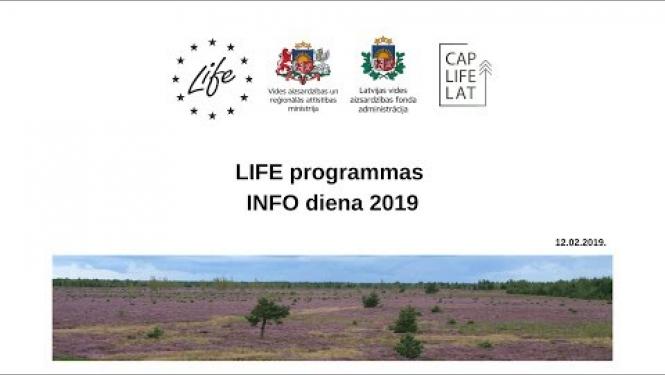 LIFE programmas info diena 12.02.2019.